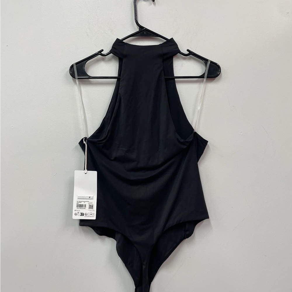 Lululemon Black Mock-Neck Bodysuit Size XL